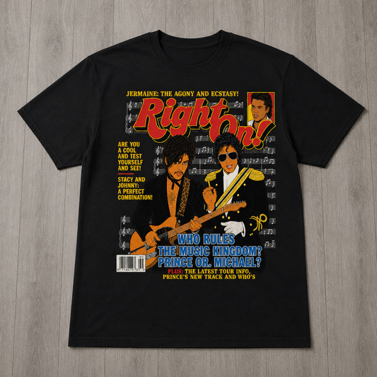"Right On MJ&P" T-shirt