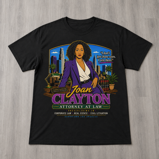 "Joan Clayton" T-shirt