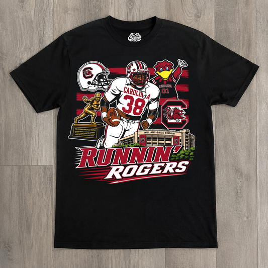 "Runnin Rogers' T-shirt
