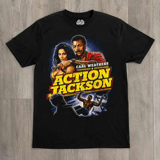 "Carl:Action Jackson" T-shirt