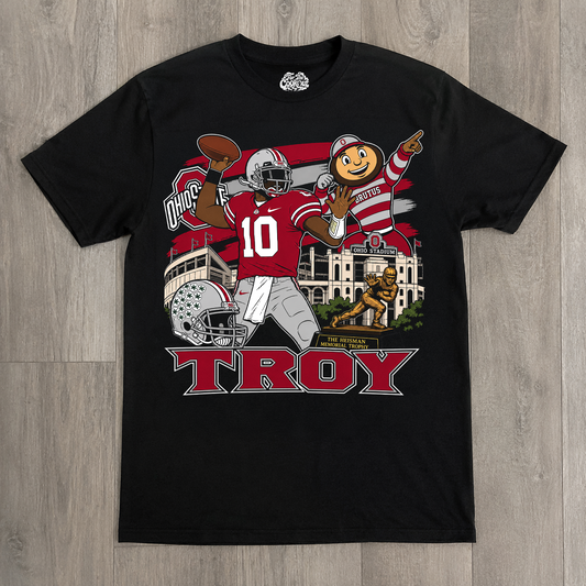 "Troy 00's Heisman Collection" T-shirt