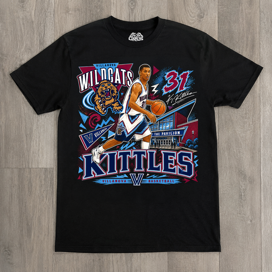 "Kittles Villanova"T-shirt