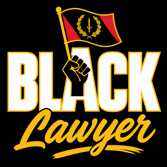 "Black American Lawyer" T-shirt