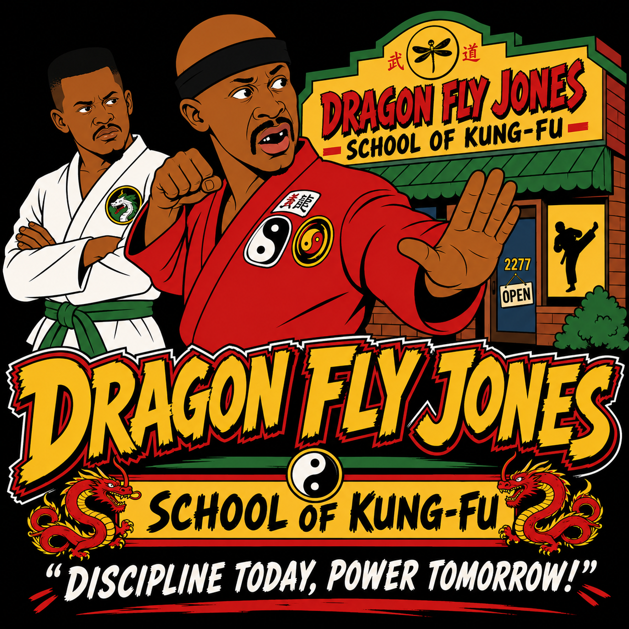 Dragon Fly Jones™ Crewneck Sweatshirt
