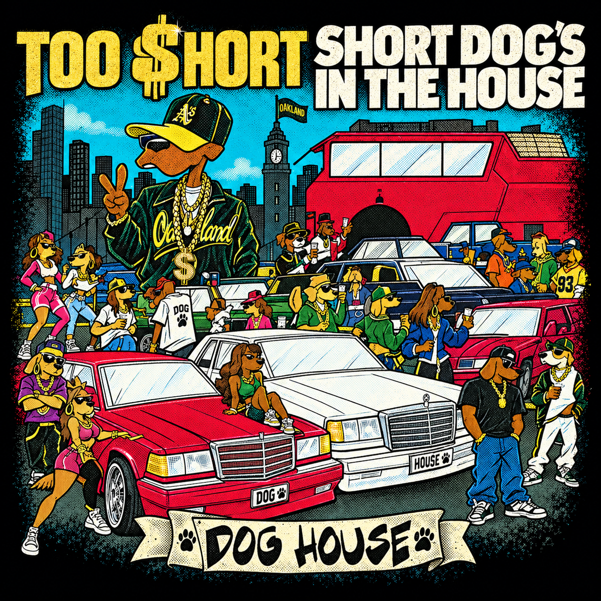 'Short Dogg' Crewneck Sweatshirt