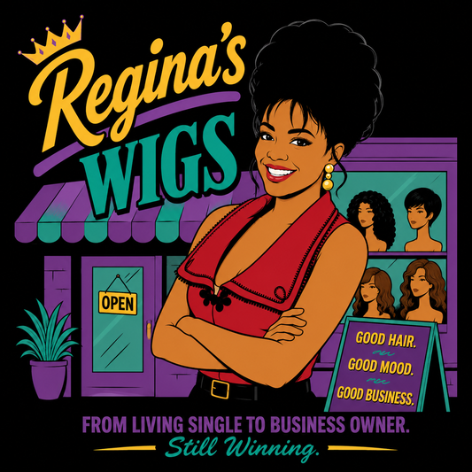 "Regina's Wigs" T-shirt