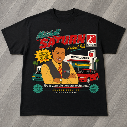 "Mitchell Saturn" T-shirt
