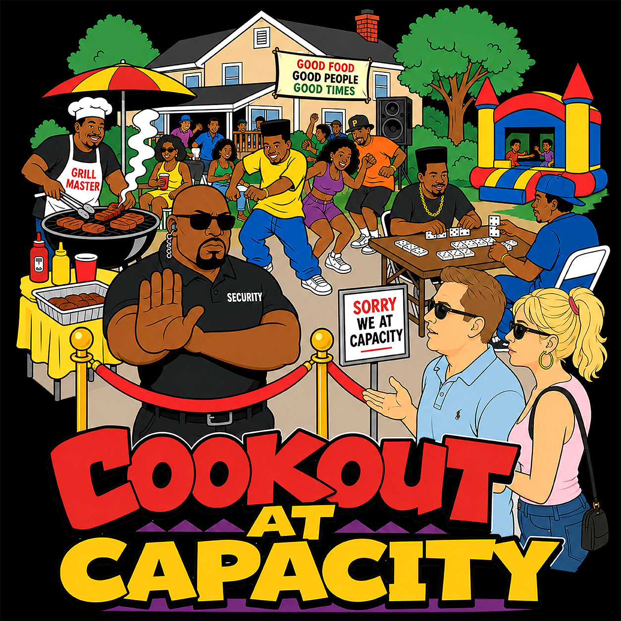 "Cookout At Capacity" T-shirt