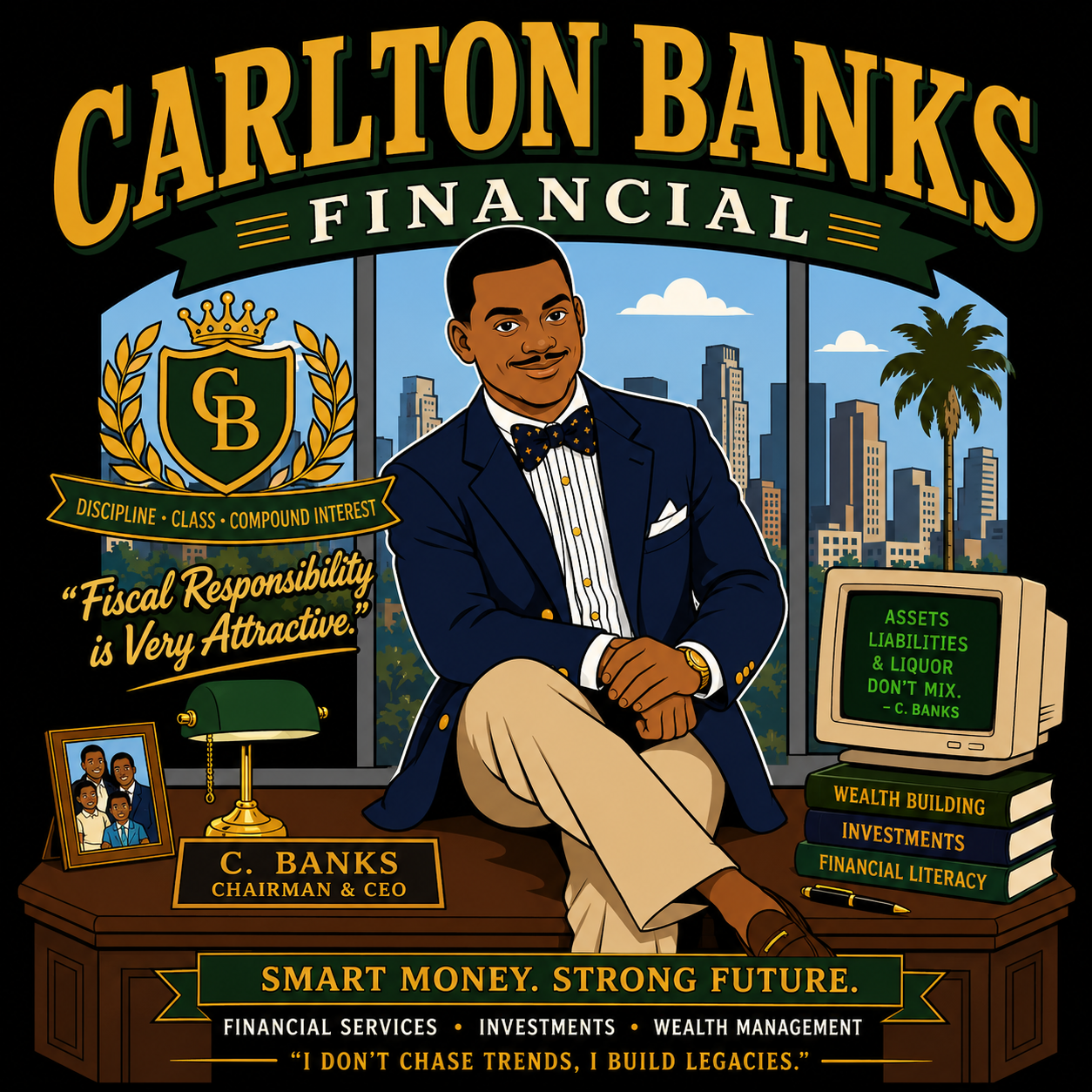 "Bank's Financial" T-shirt