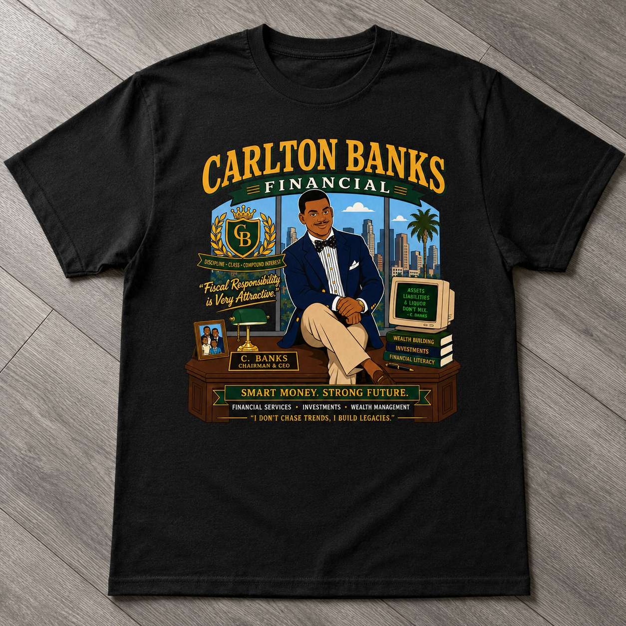 "Bank's Financial" T-shirt