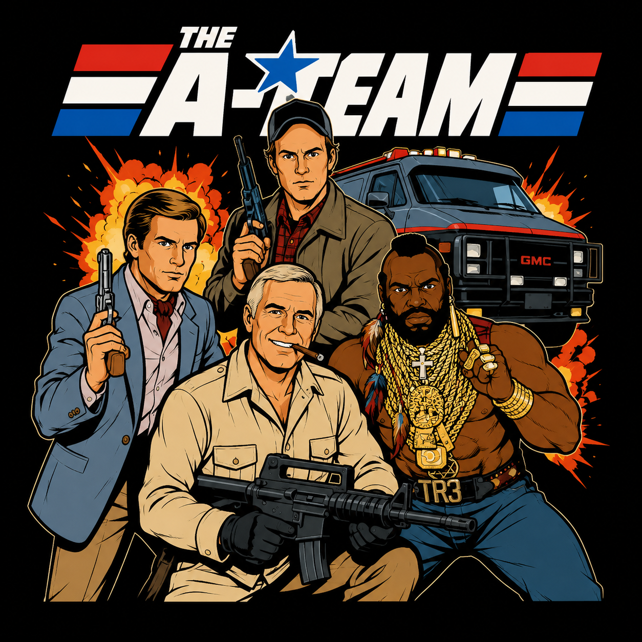 "A-Team"T-shirt