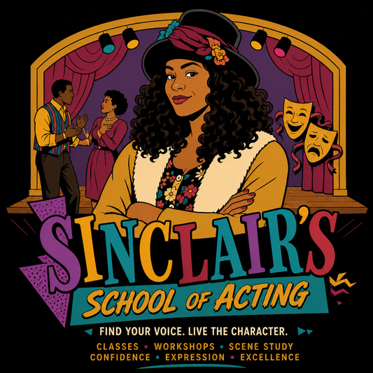 "Sinclair's School of Acting" T-shirt