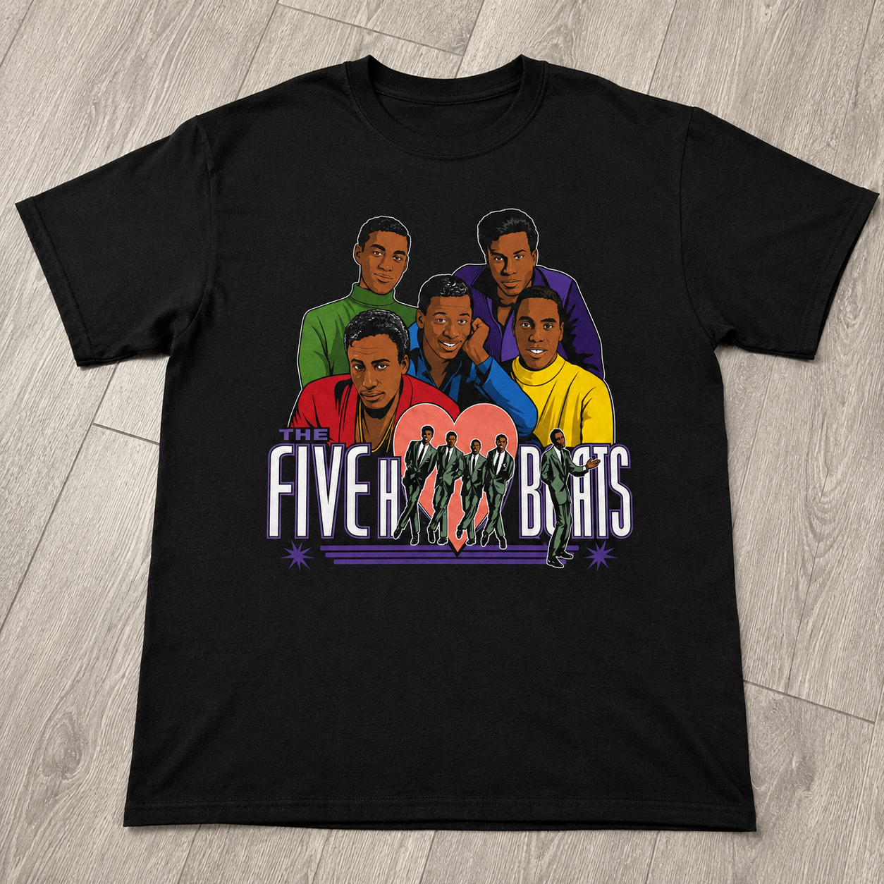 "Five Heartbeats" T-shirt