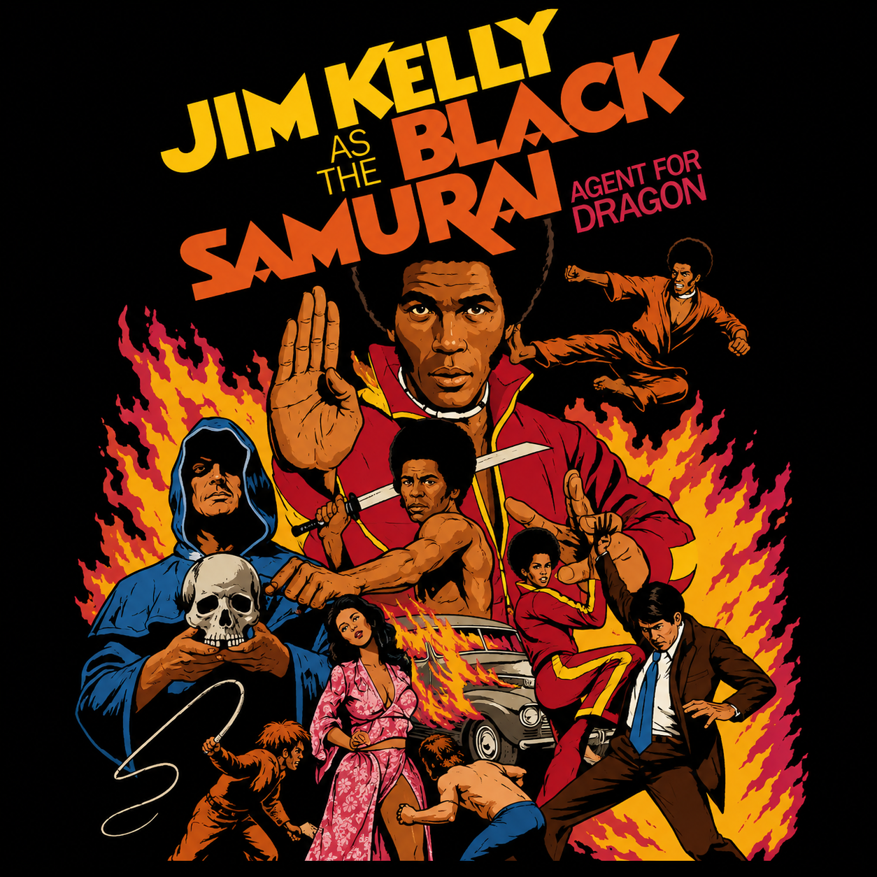 "Black Samurai" T-shirt