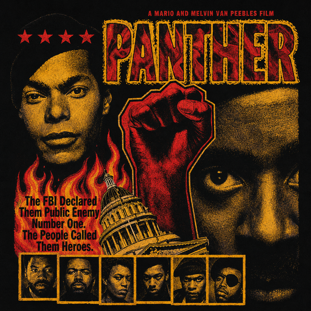"Black Panther" Tee