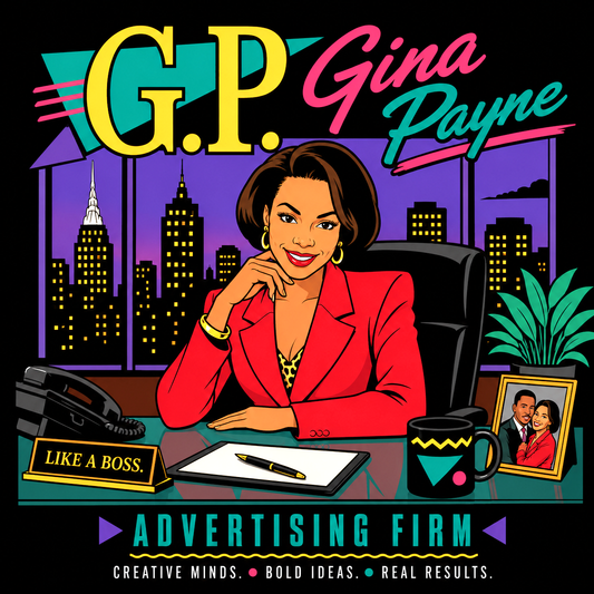 "Gina Payne Advertising" T-shirt
