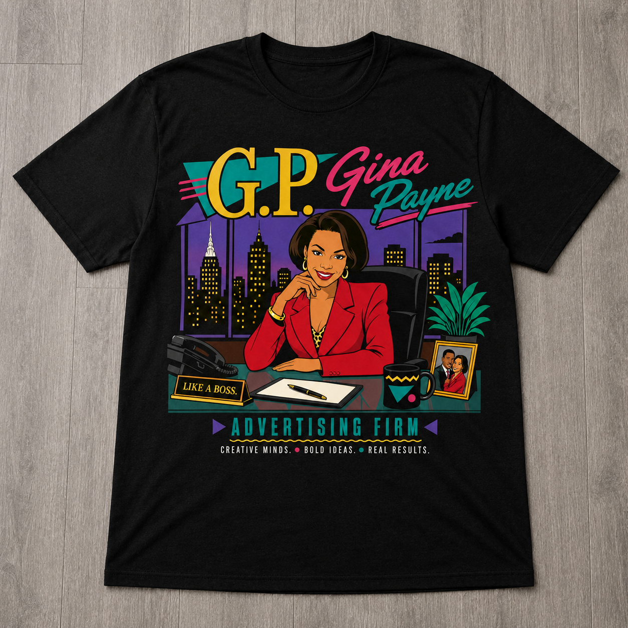 "Gina Payne Advertising" T-shirt