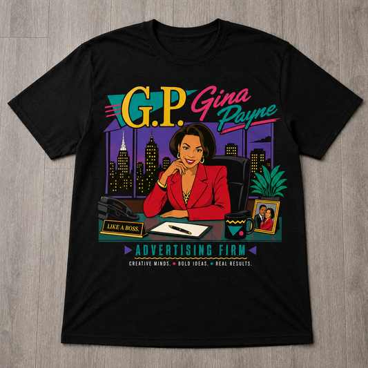 "Gina Payne Advertising" T-shirt
