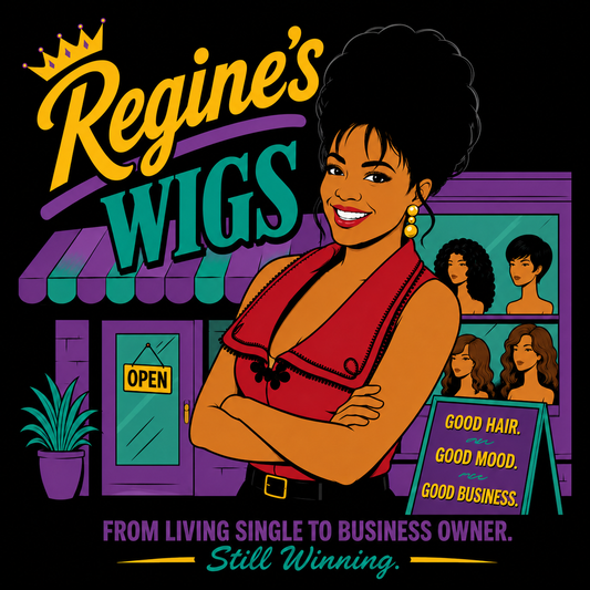 "Regine's Wigs" T-shirt