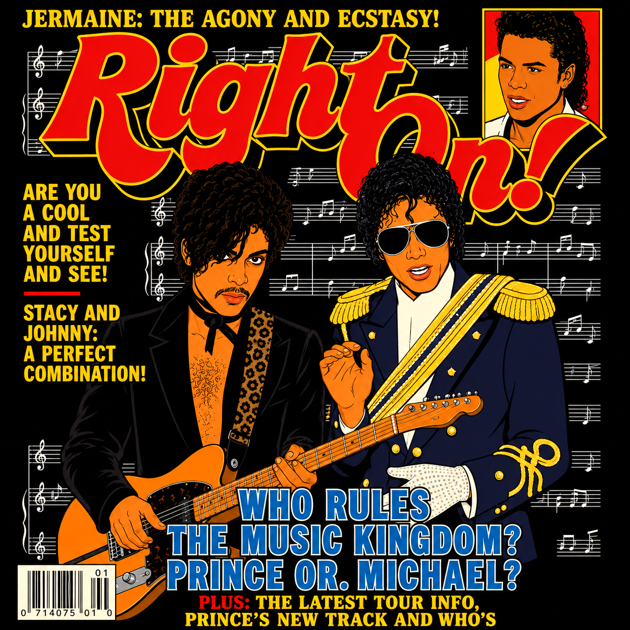 "Right On MJ&P" T-shirt