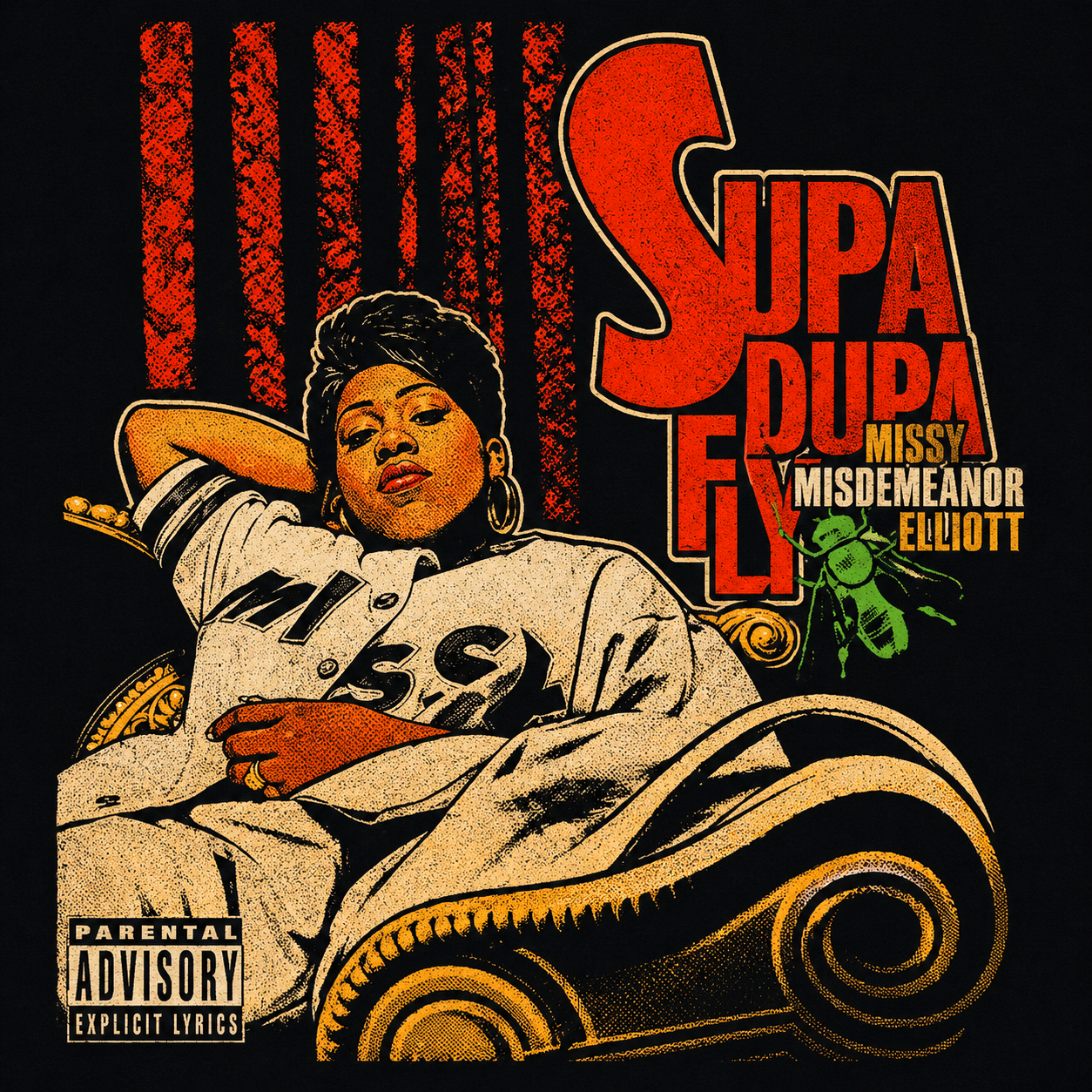 "SupaDupaFly"T-shirt