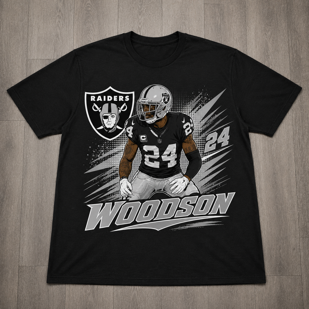 C.Woodson" T-shirt
