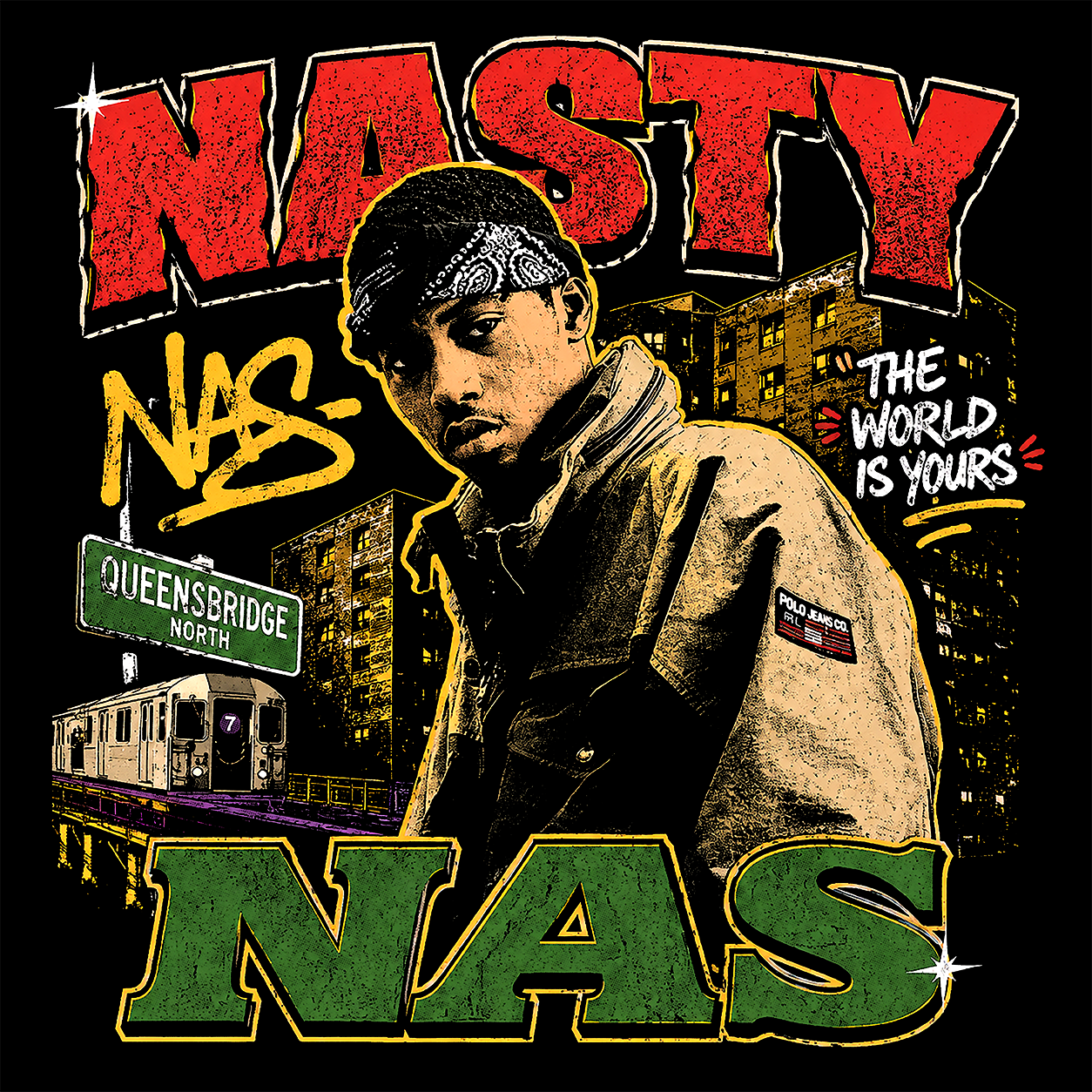 "Nasty Nas" T-shirt