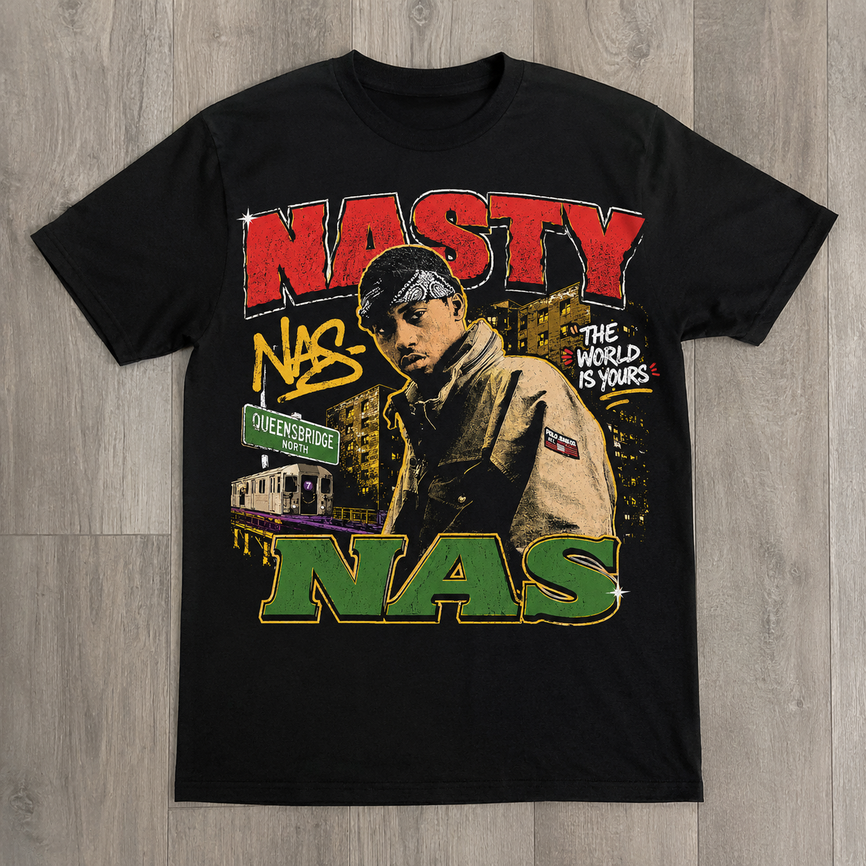 "Nasty Nas" T-shirt