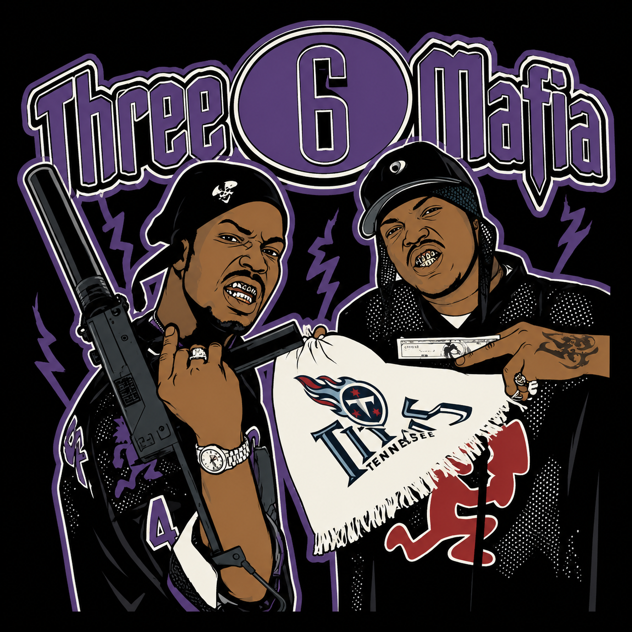 "Three Six" T-shirt