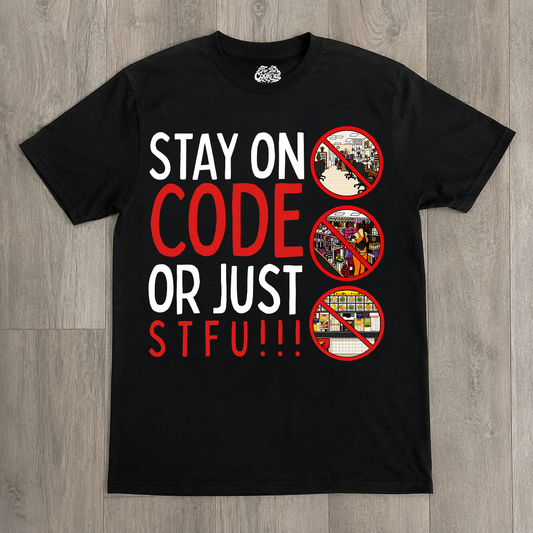 "Stay On Code" T-shirt