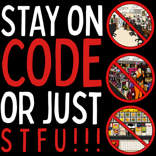 "Stay On Code" T-shirt