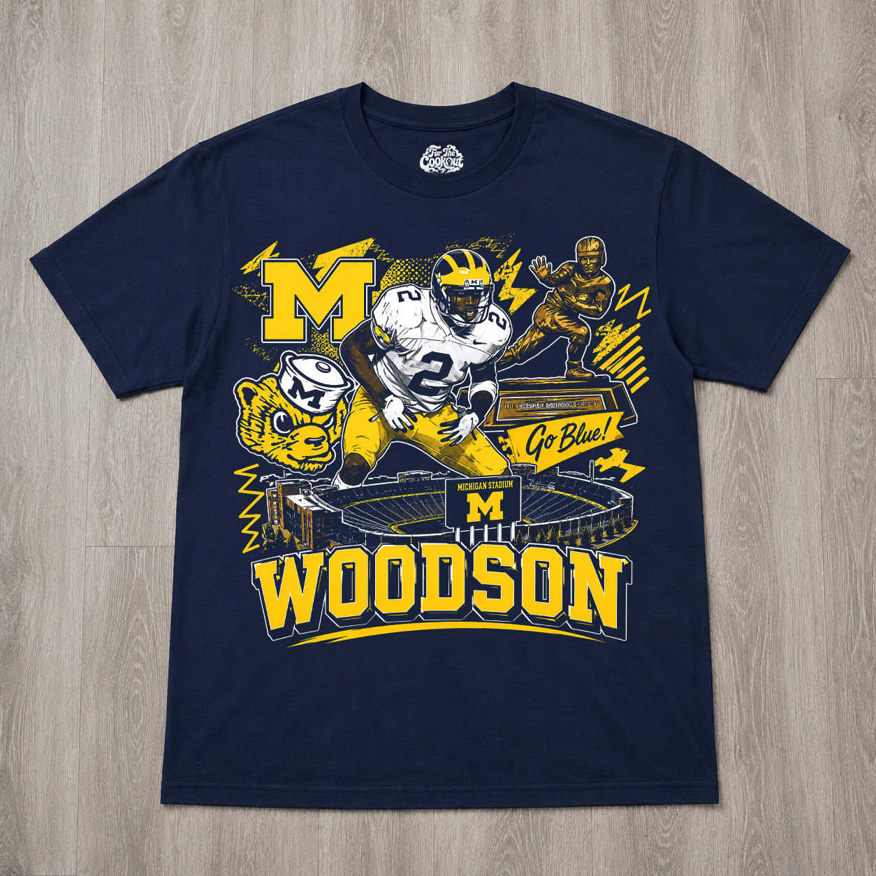 "C.Woodson" T-shirt