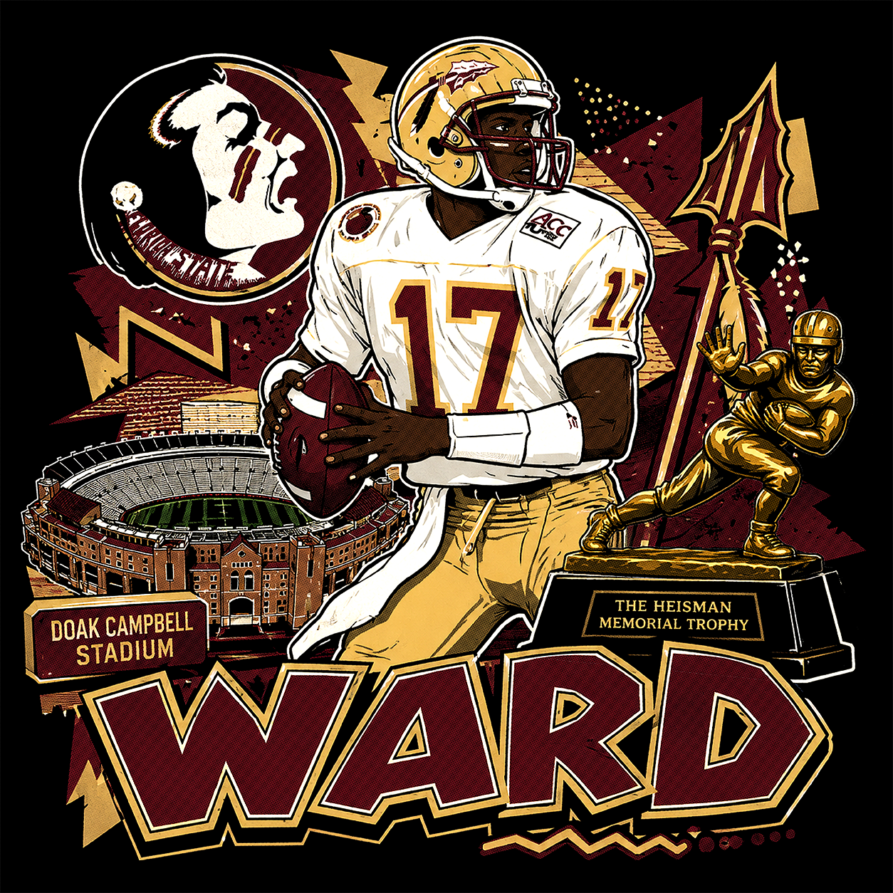 "C.Ward" T-shirt
