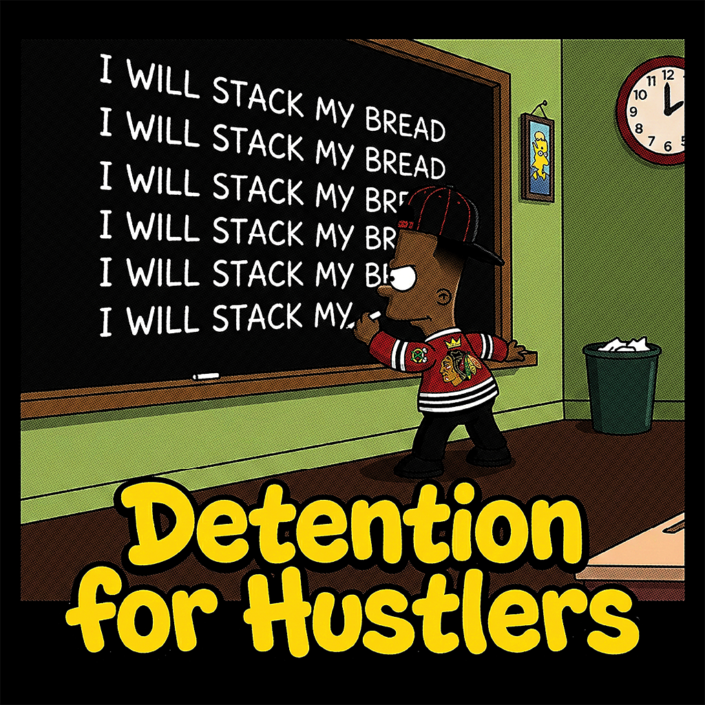 "Detention For Hustlers" T-shirt