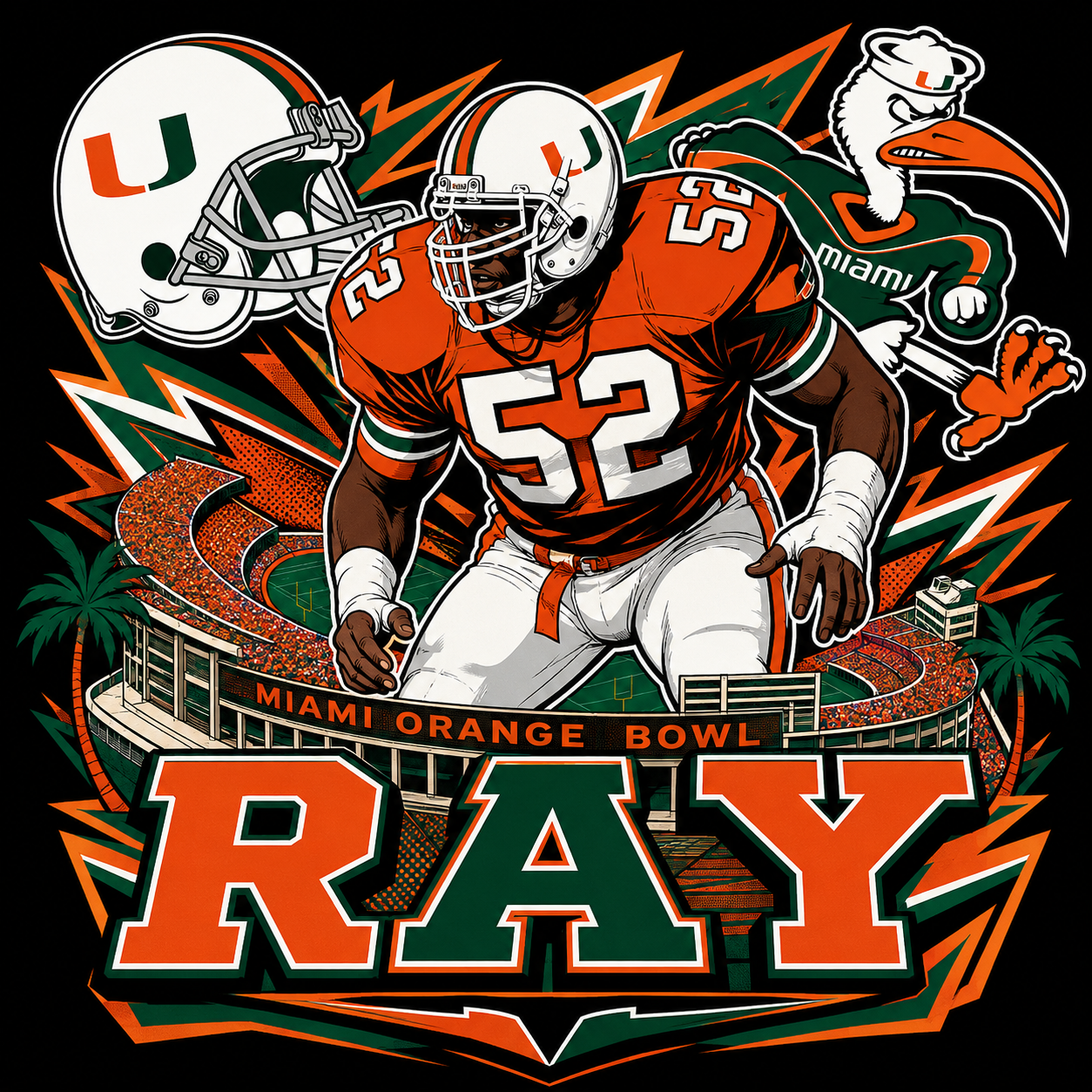 "Ray The U" T-shirt