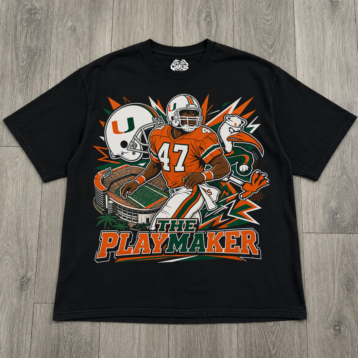 "Playmaker The U" T-shirt
