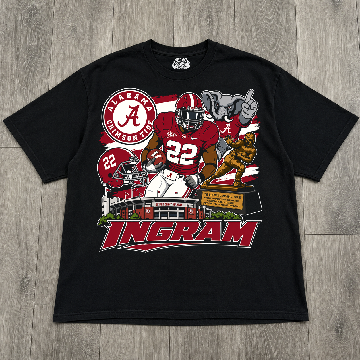 "INGRAM 00's Heisman" T-shirt
