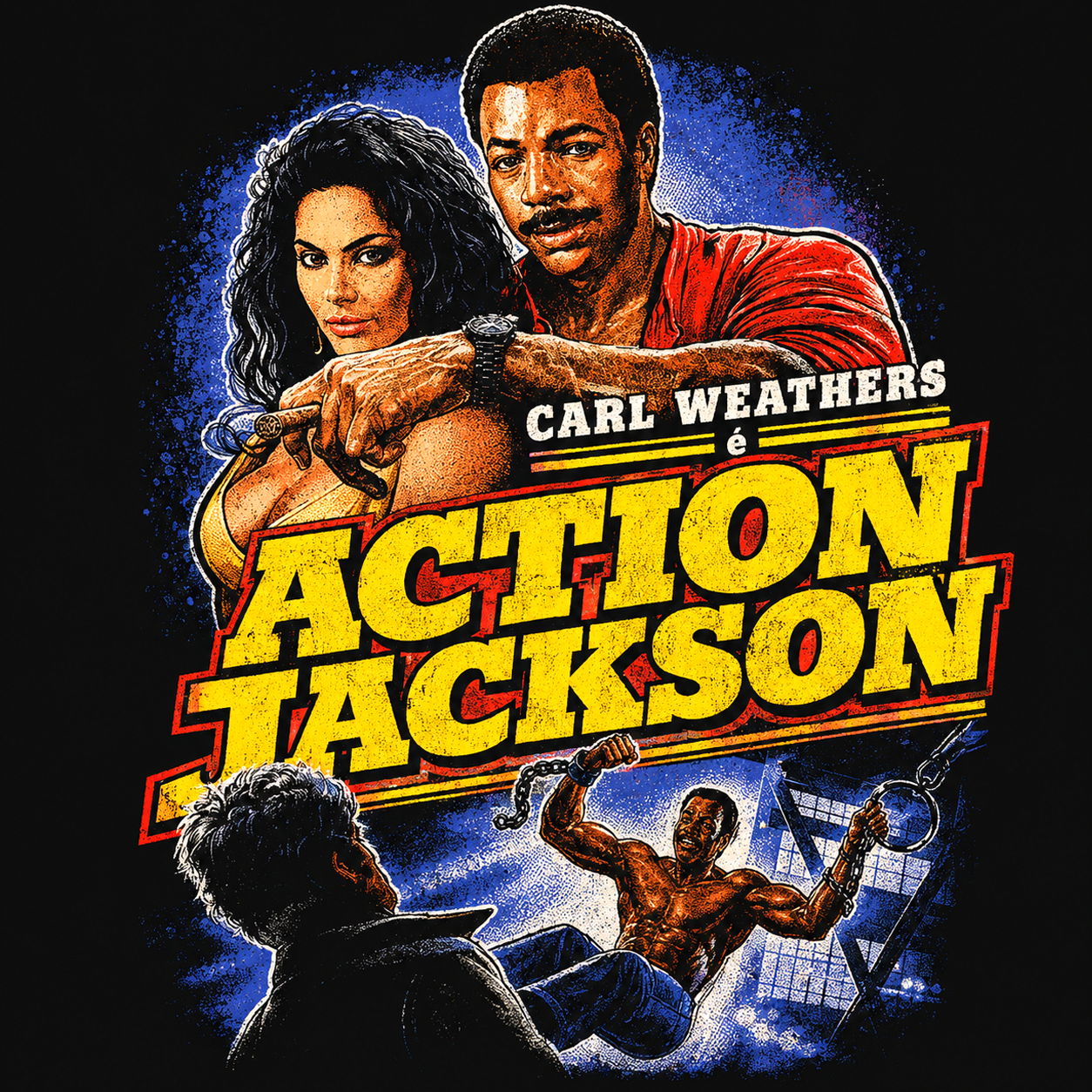 "Carl:Action Jackson" T-shirt