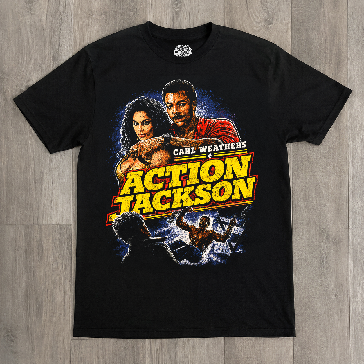 "Carl:Action Jackson" T-shirt