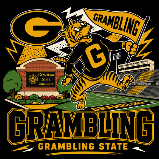 "GRAMBLING T" T-shirt