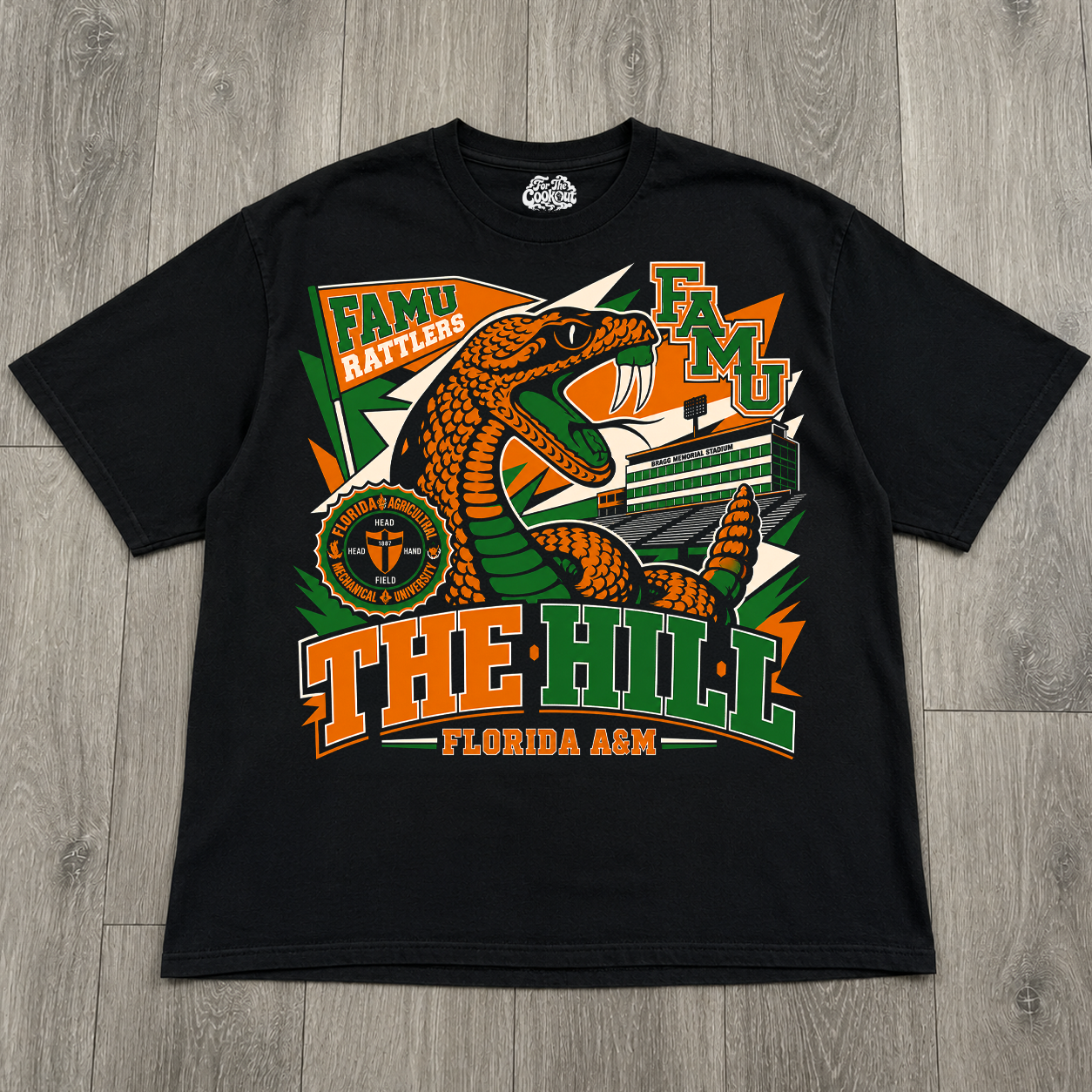 "FAMU THE HILL" T-shirt
