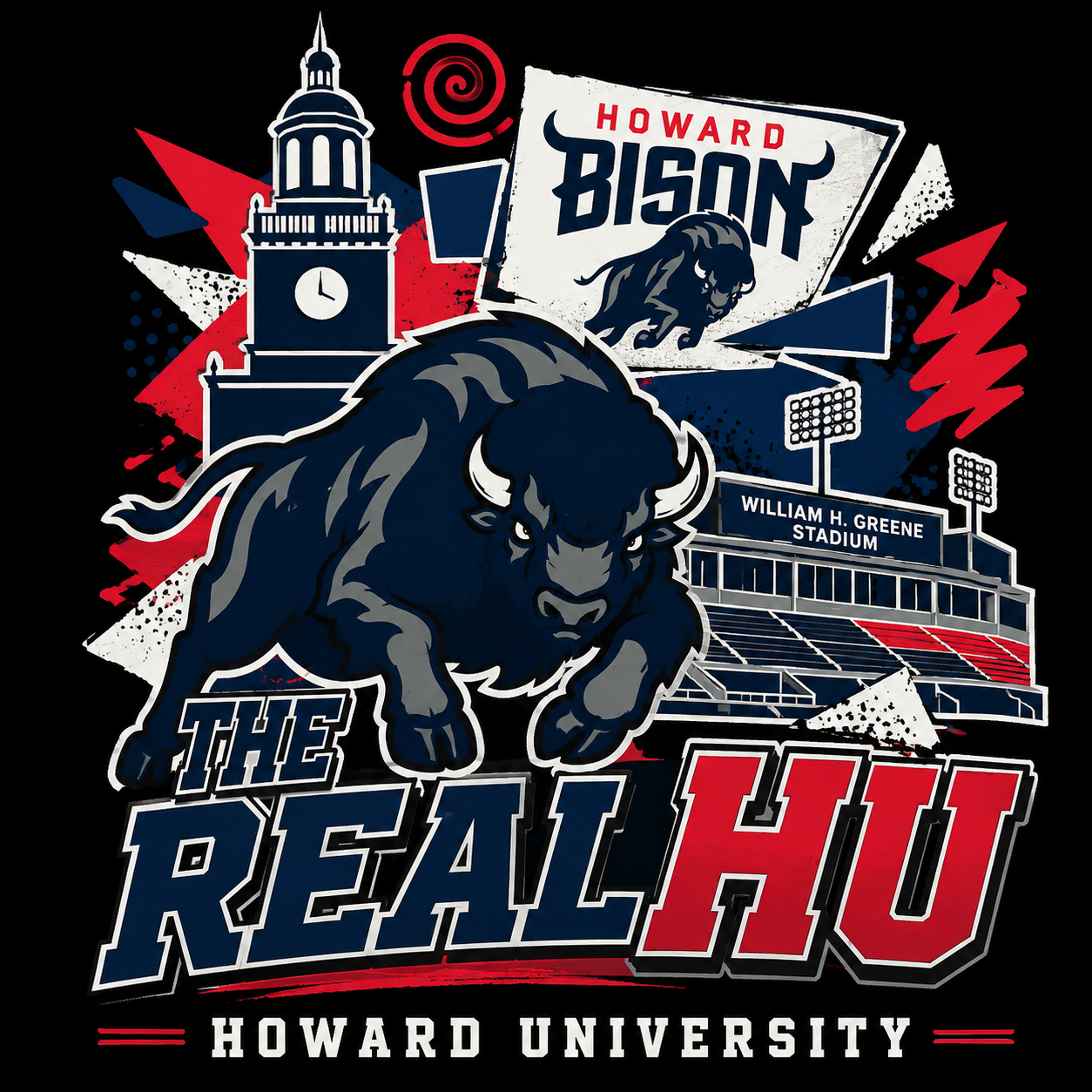"THE REAL HU" T-shirt