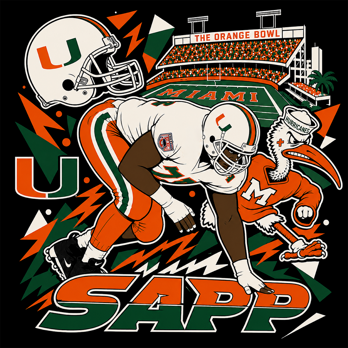 "SAPP The U" T-shirt