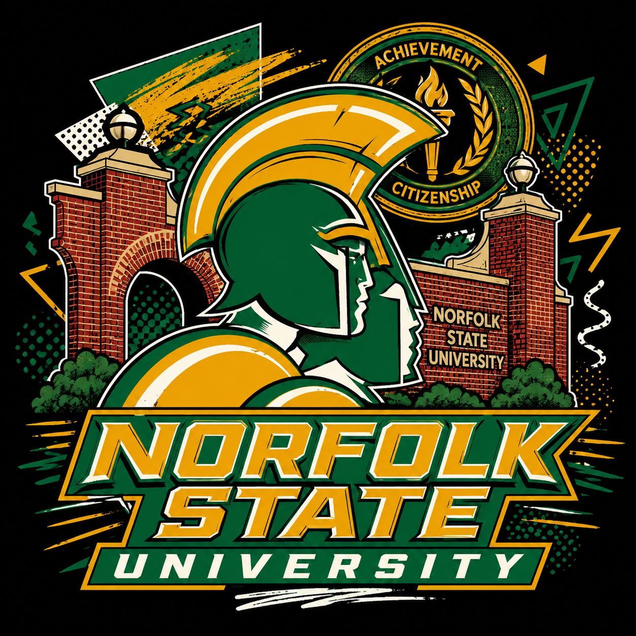 "Norfolk Trojan" T-shirt