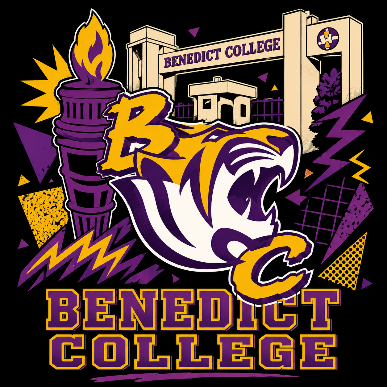 "Benedict College" T-shirt