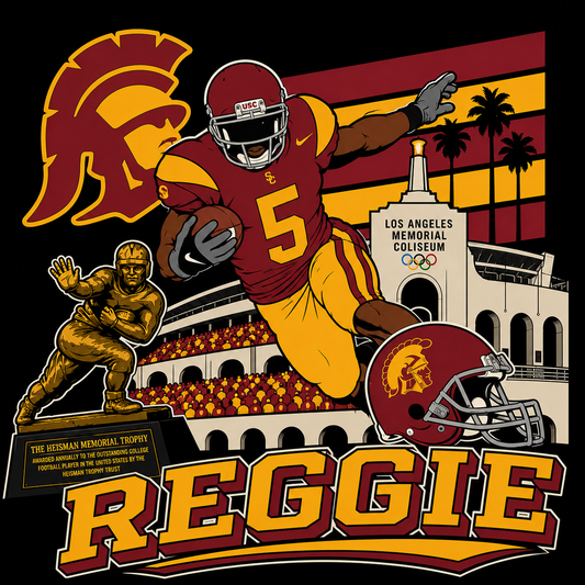 "Reggie 00's Heisman Collection" T-shirt