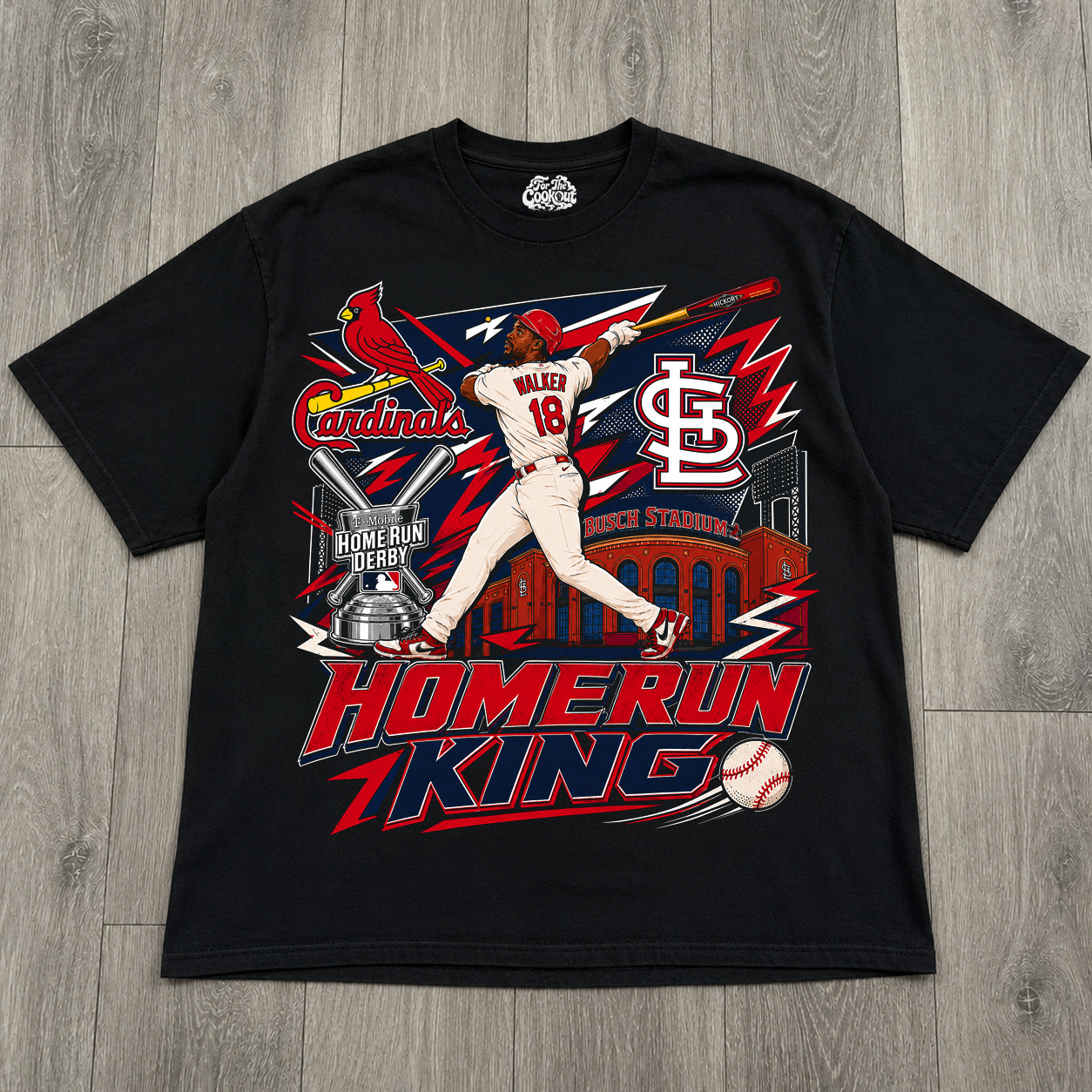 "Paul Walker Homerun King" T-shirt