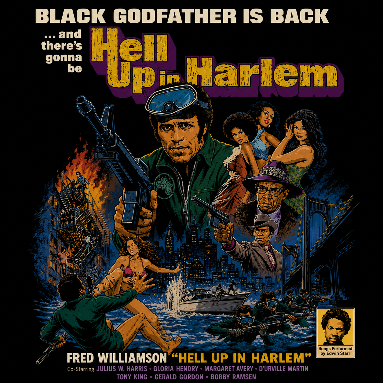 "Hell Up in Harlem" T-shirt