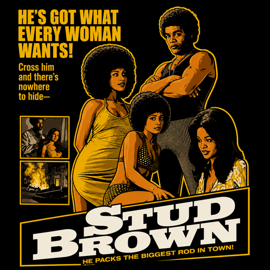 "Stud Brown" T-shirt
