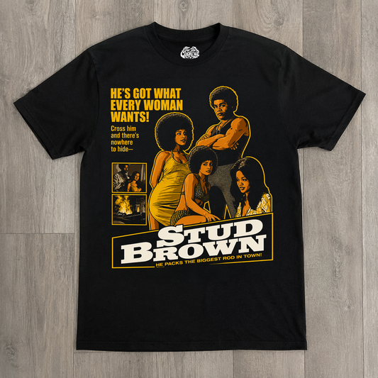 "Stud Brown" T-shirt